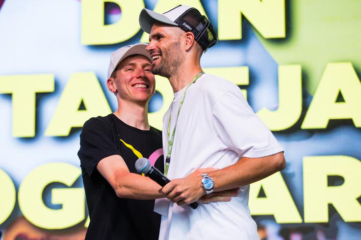 Mezgec si želi, da bi na njegovi zadnji dirki zmagal njegov prijatelj Tadej Pogačar. | Foto: Grega Valančič