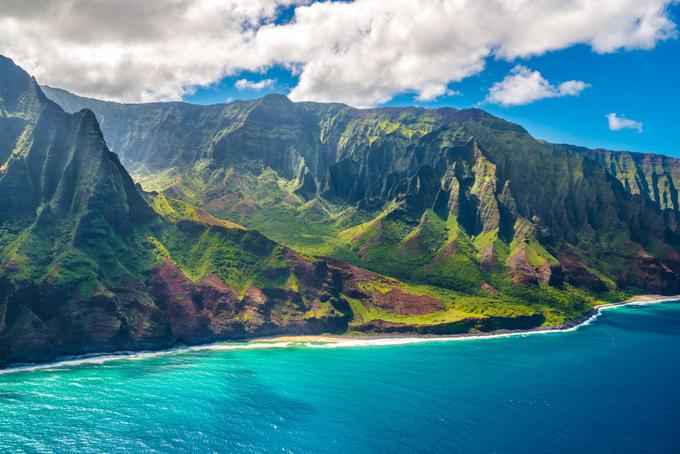 Obala Na Pali na otoku Kauai | Foto: Shutterstock