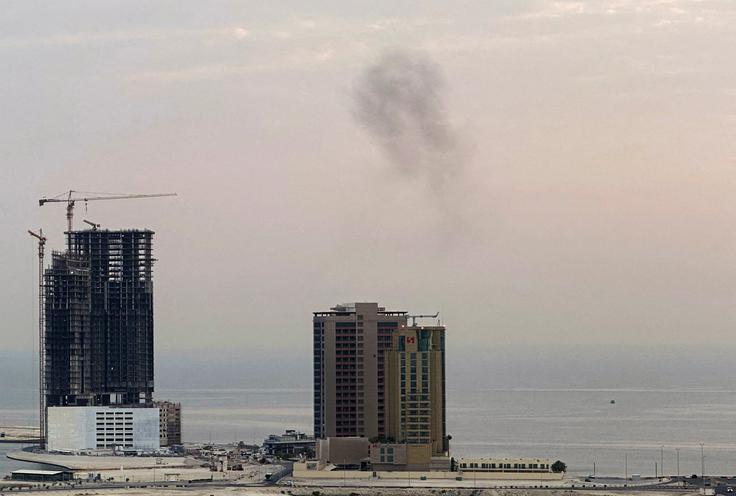 V Manami, prestolnici Bahrajna, so zgodaj zjutraj prestregli iranski dron. | Foto: Reuters