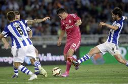 Šok v San Sebastianu: Real vodil z 2:0, pa izgubil