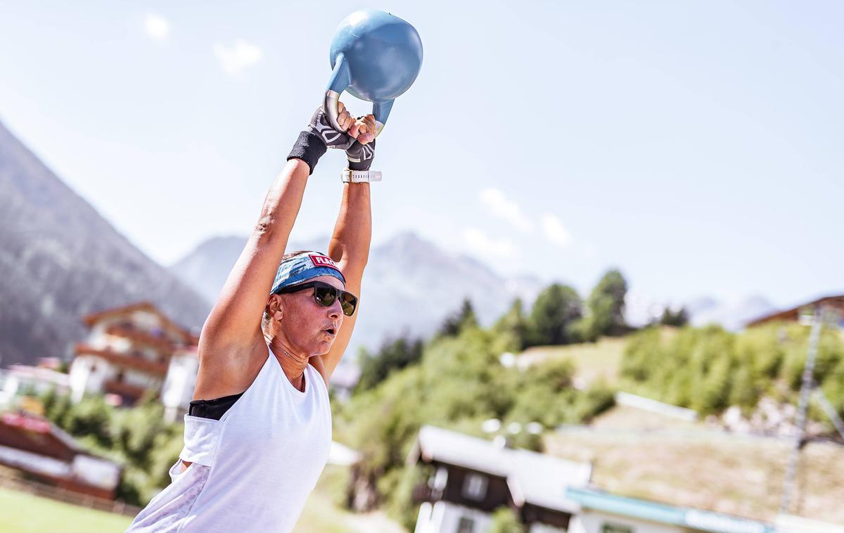 Claudia Riegler | Avstrijska deskarka Claudia Riegler tudi pri 47 letih meša štrene v svetovnem vrhu. | Foto Guliverimage/Getty Images