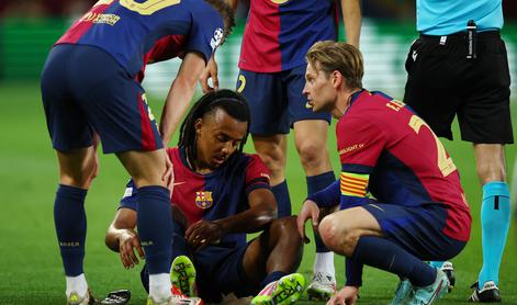 Barcelona na povratni tekmi brez stebra obrambe