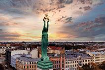 Latvija, Riga, Rusija