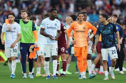 Inter vodil že z 2:0, a nato ni izkoristil prve zaključne žogice