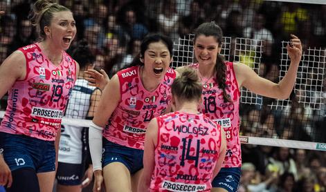 Odbojkarice Conegliana v italijanskem finalu ubranile naslov