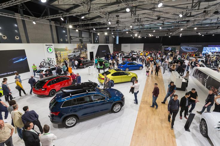 Največ so lani v svojo razstavno halo vložili pri Porsche Slovenija, največjemu avtomobilskemu trgovcu v Sloveniji. | Foto: Gospodarsko razstavišče