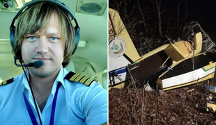 Strašljiv podatek o pilotu, ki je strmoglavil z letalom air tractor