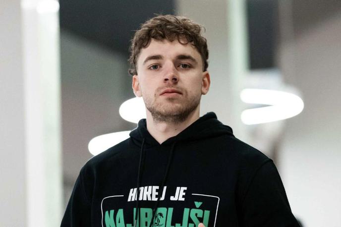 Bine Mašič | Gost Sobotnega intervjuja je hokejist Bine Mašič. | Foto HK Olimpija