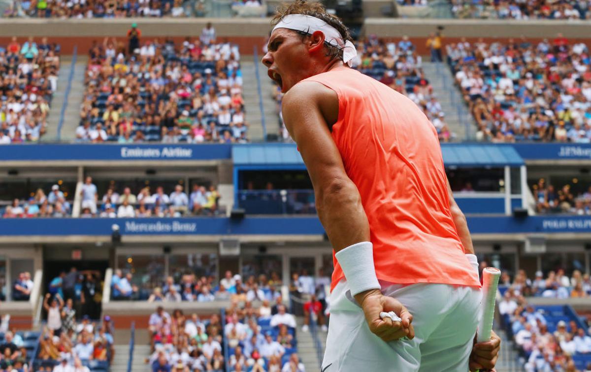 Rafael Nadal | Rafael Nadal je upravičil vlogo favorita in napredoval med osem najboljših.  | Foto Guliver/Getty Images