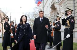 Nova ameriška veleposlanica predsedniku Pahorju predala poverilno pismo