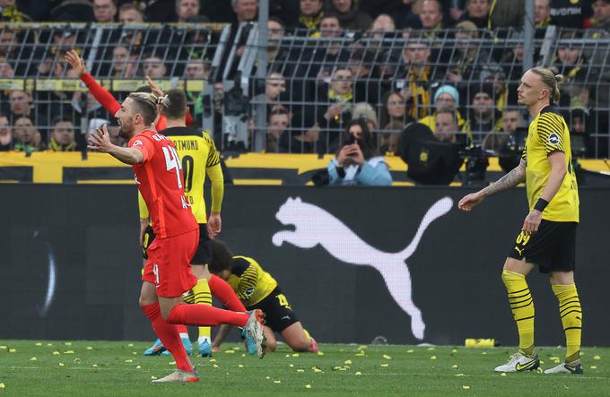 Veselje Kevina Kampla po drugem zadetku Leipziga v Leverkusnu. | Foto: Guliverimage/Vladimir Fedorenko