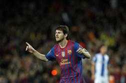 Messi že pri 72 golih, Real komajda