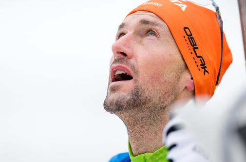 Biatlonski uvod na rolkah brez Jakova Faka