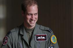 Princ William: raje kot princ bi bil pilot