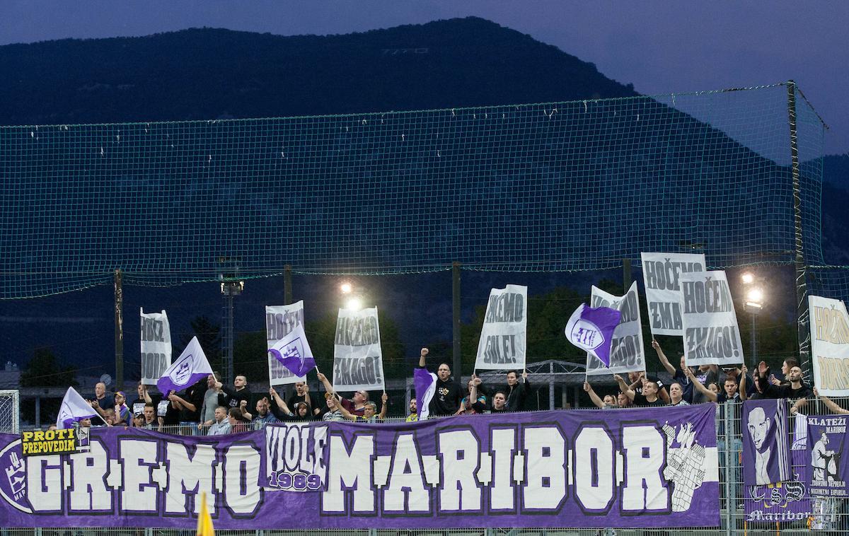 navijači NK Maribor, Viole | Foto Vid Ponikvar