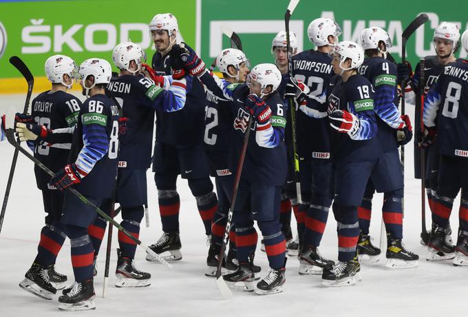 Američani so premagali Slovake s 6:1. | Foto: Guliverimage/Vladimir Fedorenko