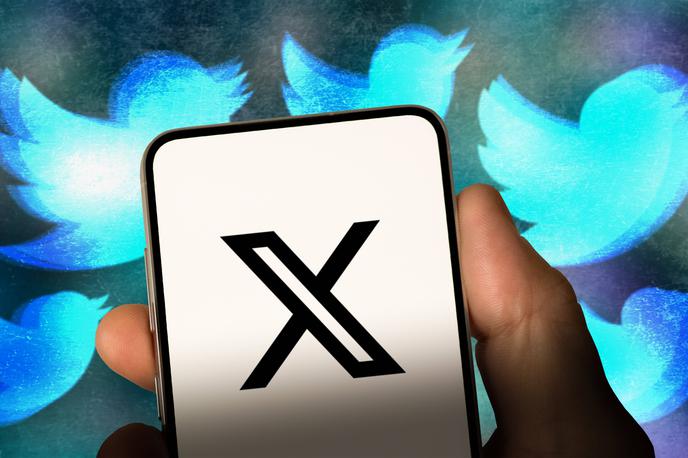 logotip twitter x | Družbeno omrežje X je postalo sinonim za platformo širjenja lažnih novic tovarne sovraštva.  | Foto Guliverimage