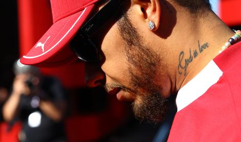 Hamilton o težkih trenutkih: Prepričan sem, da bo tudi nekaj solz