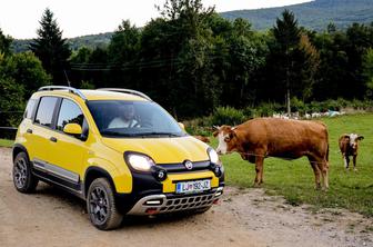 Fiat panda 1.3 multijet 4×4 cross – malček, ki sanja o Dakarju in za seboj pusti večino terencev