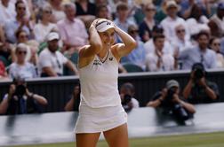 Norišnica v Wimbledonu: Čehi imajo zmagovalko!