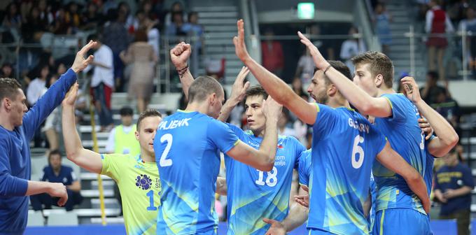 slovenska odbojkarska reprezentanca Južna Koreja svetovna liga | Foto: FIVB