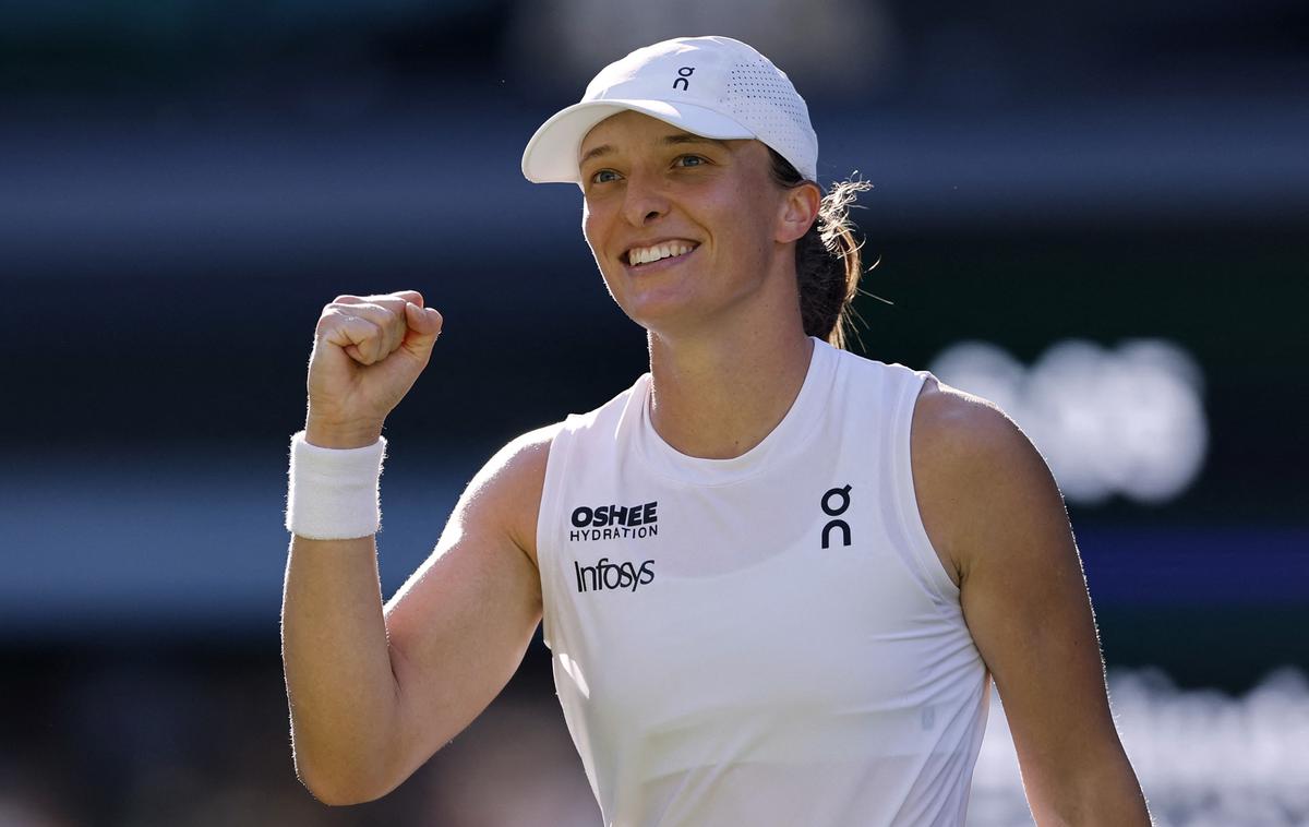 Iga Swiatek | Iga Swiatek je letos osvojila Wimbledon. | Foto Reuters