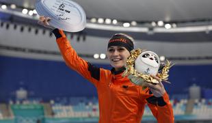 Izjemna Nizozemka OI v Pekingu končala s tretjim zlatom