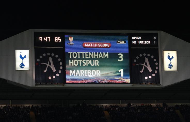 Maribor je pred devetimi leti izgubil na gostovanju v Londonu, takrat je Tottenham igral še na znamenitem stadionu White Hart Lane, z 1:3. | Foto: Reuters
