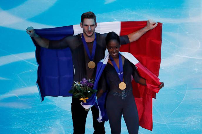 Vanessa James in Morgan Cipres | Vanessa James in Morgan Cipres sta postala evropska prvaka. | Foto Reuters
