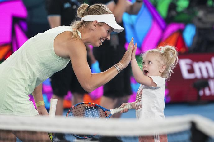 Caroline Wozniacki | Caroline Wozniacki se je razveselila tretjega otroka. Hčerki Olivii in sinu Jamesu se je pridružil Max. | Foto Guliverimage