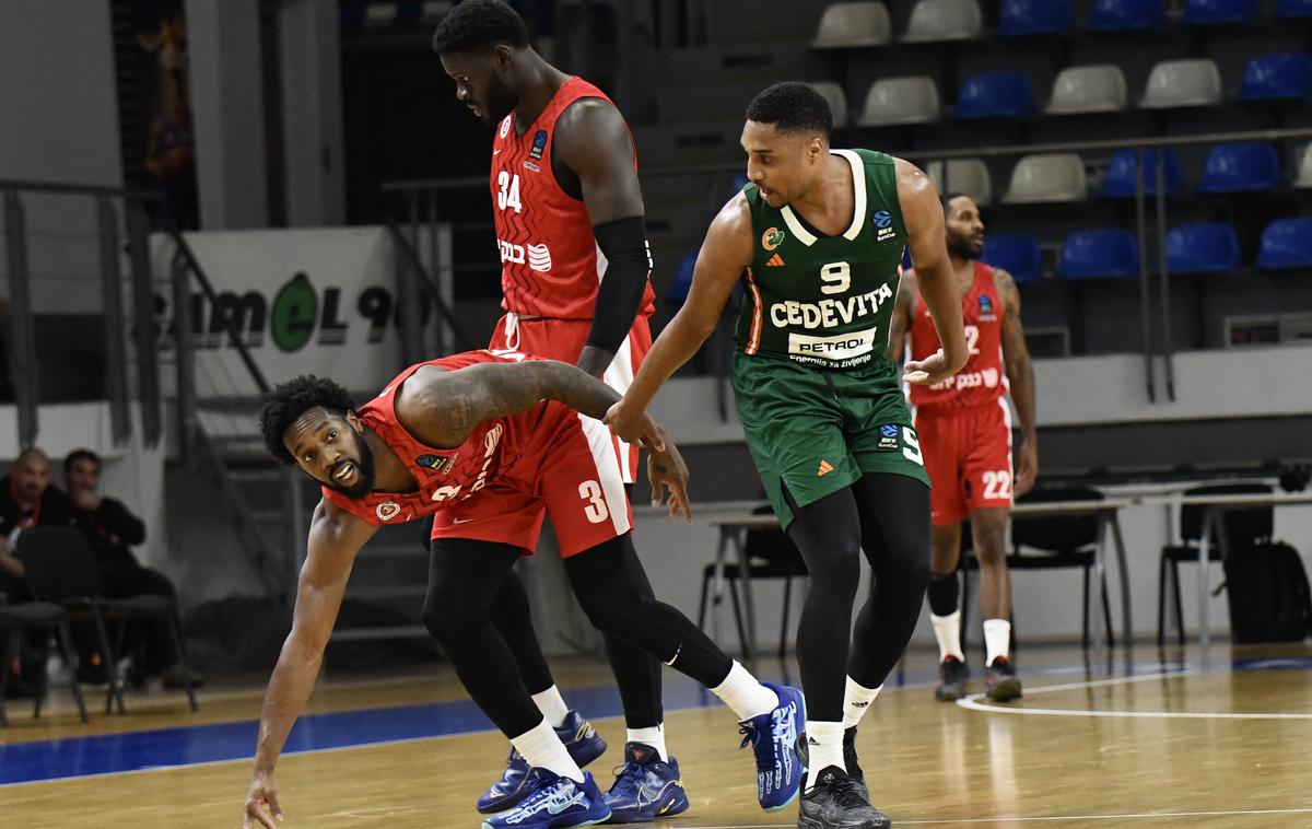 EuroCup: Hapoel Jeruzalem - Cedevita Olimpija | Cedevita Olimpija je prišla do devete zmage v EuroCupu. | Foto Cedevita Olimpija Ljubljana