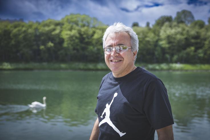V Sloveniji uživa že več kot 30 let, tu je spoznal tudi ženo. | Foto: Ana Kovač