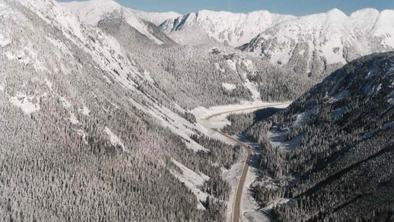 Kanadska avtocesta Coquihalla: sneg in led že več kot 30 let poganjata strah v kosti voznikov