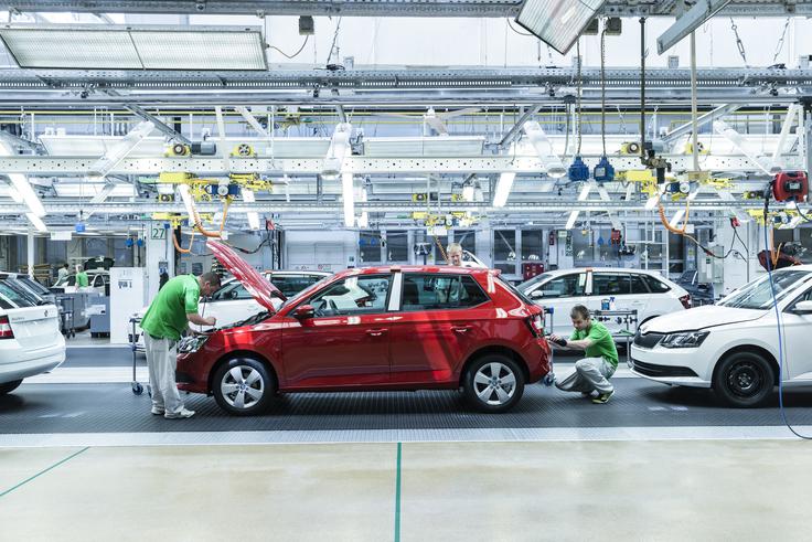 Škoda tovarna - 19 milijonov narejenih avtomobilov | Foto: Škoda