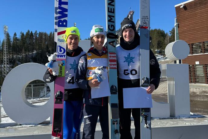 Žiga Jelar | Žiga Jelar je v Lahtiju prvič v tej sezoni stal na zmagovalnem odru.  | Foto SloSki