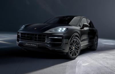 Serijsko z vsem, kar si želite: novi Cayenne Black Edition