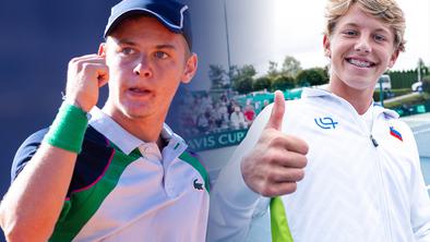 Nadarjena Luka Talan Lopatič in Žiga Šeško na ATP lestvici