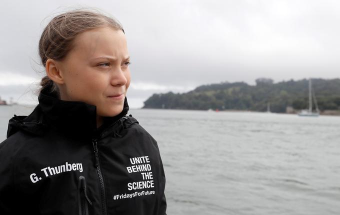 Pozivi mlade švedske aktivistke Grete Thunberg so v Švici še posebej močno odmevali. | Foto: Reuters