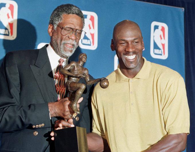 Bill Russell & Michael Jordan | Foto: Reuters