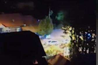 Spor za Bežigradom, osumljencu zasegli plinsko orožje #video