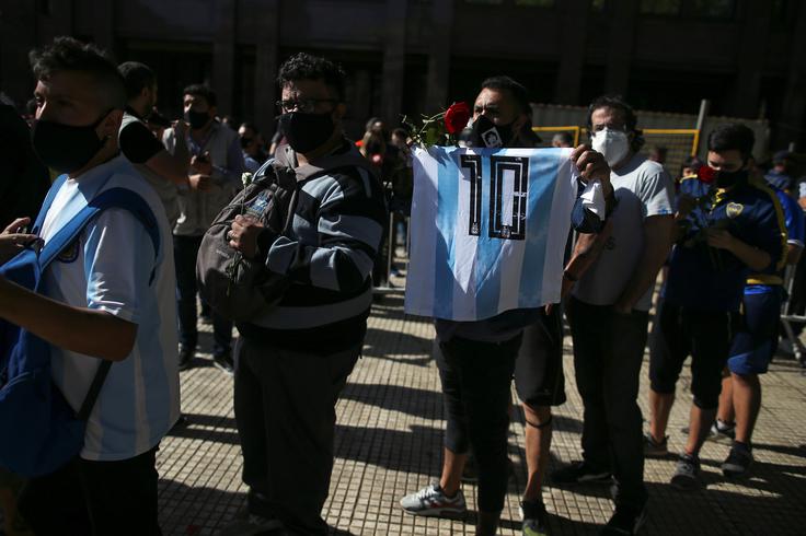 Diego Maradona Krsta | Foto: Reuters