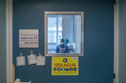 Logarjeva: Infekcijska klinika se polni, bolniki še vedno ležijo na hodniku