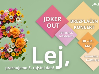 Joker Out bodo danes v ALEJI podpisovali vinilne izdaje albuma Souvenir Pop