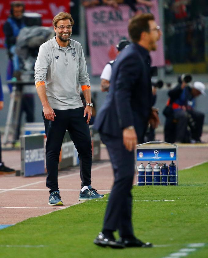 Liverpool je v Rimu izgubil prvič v tej evropski sezoni, a ga to ni niti najmanj motilo. Cilj je bil uresničen. | Foto: Reuters