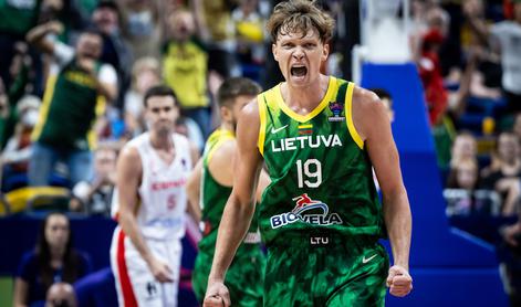 Litovski košarkar po izpadu s pikrim komentarjem zbodel Špance