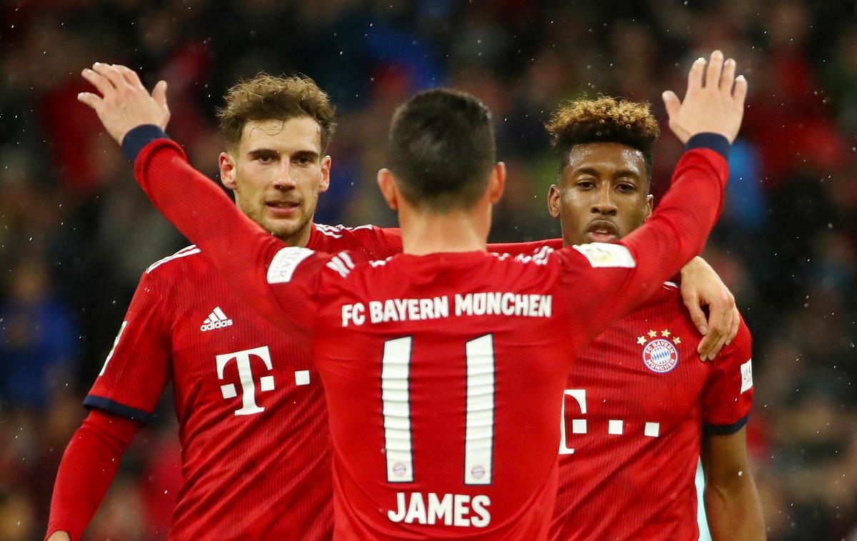 Bayern | Bayern se je po visoki zmagi spet zavihtel na vrh lestvice. | Foto Reuters