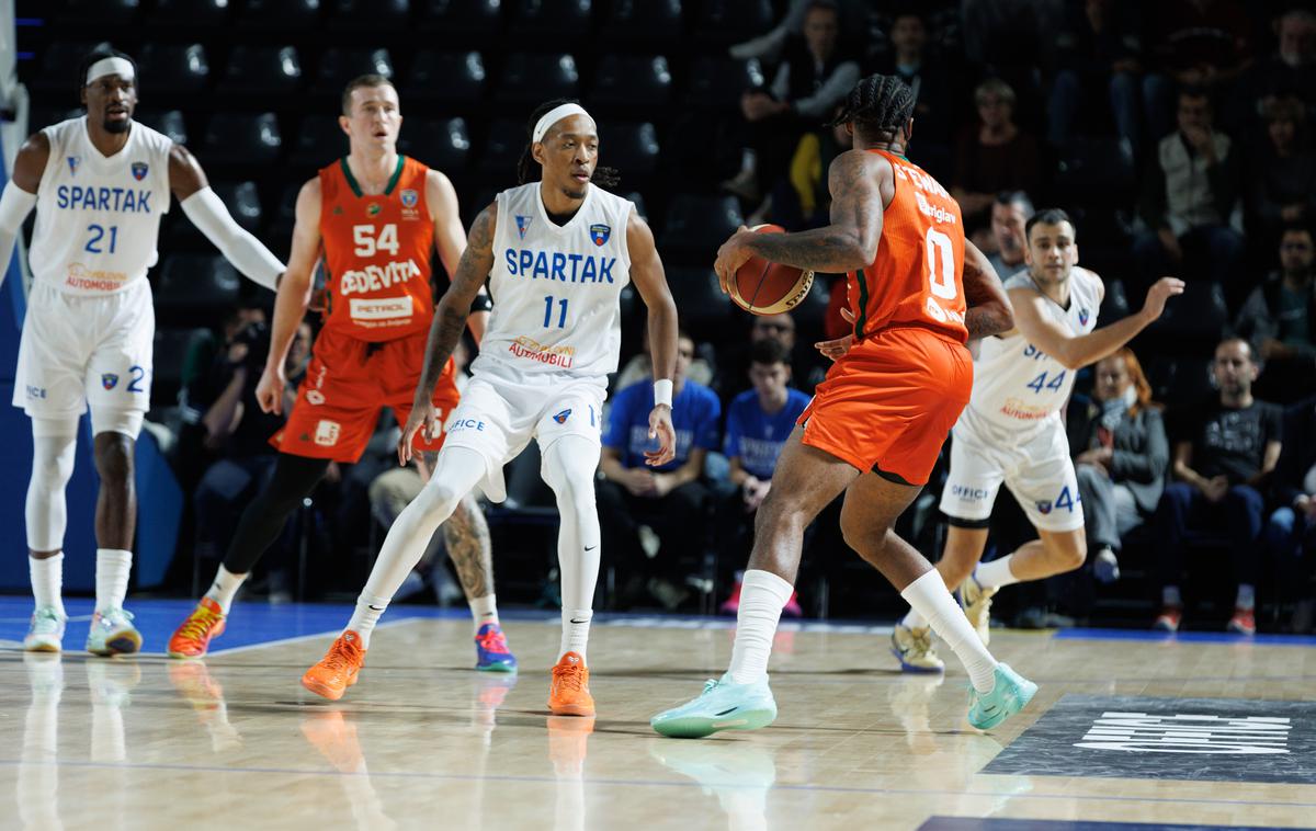 Cedevita Olimpija | Cedevita Olimpija je ugnala Spartak. | Foto Spartak Office Shoes/Damir Vujković