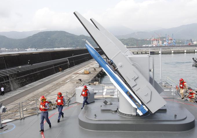 Dozdajšnja tajvanska vojaška strategija odvračanja kitajskega napada je temeljila na mornarici in protiletalski obrambi. | Foto: Guliverimage