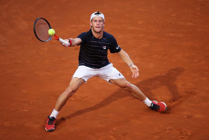 Diego Schwartzman se je dobro boril, a moral na koncu Đokoviću priznati poraz. | Foto: Gulliver/Getty Images