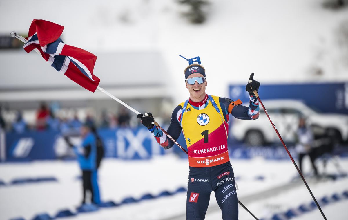 Johannes Thingnes Boe | Johannes Thingnes Boe je fantastično sezono končal z novo zmago. | Foto Guliverimage